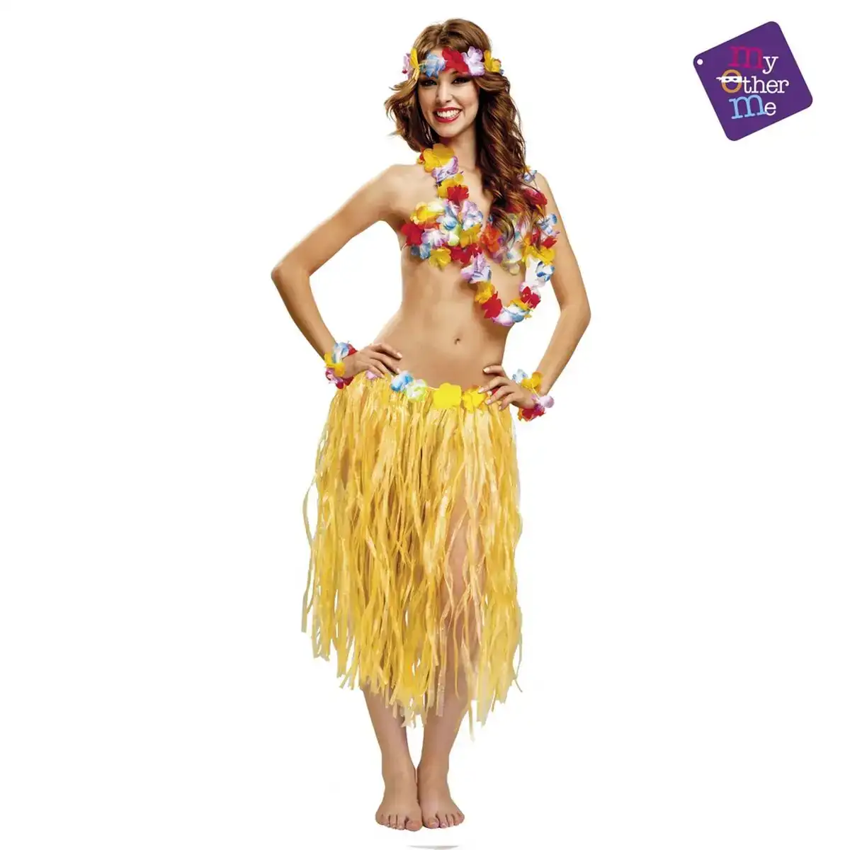 Deguisement pour adultes my other me hawaienne_2417. DIAYTAR COTE D'IVOIRE - Où Choisir est un Acte d'Amour pour le Côte d'Ivoire. Explorez notre boutique en ligne et choisissez des articles qui célèbrent la culture et l'artisanat du pays.