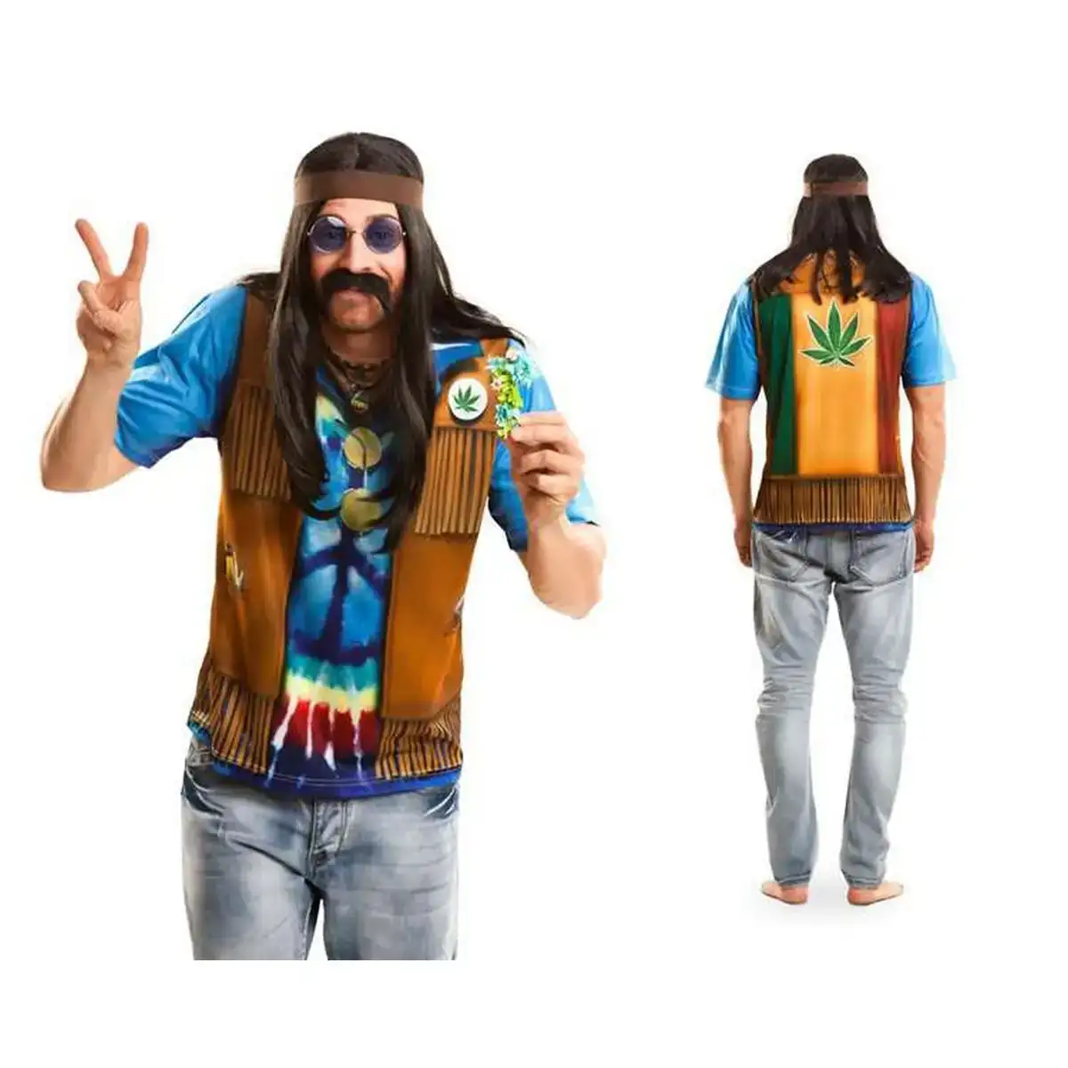 Deguisement pour adultes my other me hippie_6759. DIAYTAR COTE D'IVOIRE - Votre Passage vers la Découverte. Explorez notre boutique en ligne pour trouver des trésors qui vous attendent, du traditionnel à l'avant-garde.