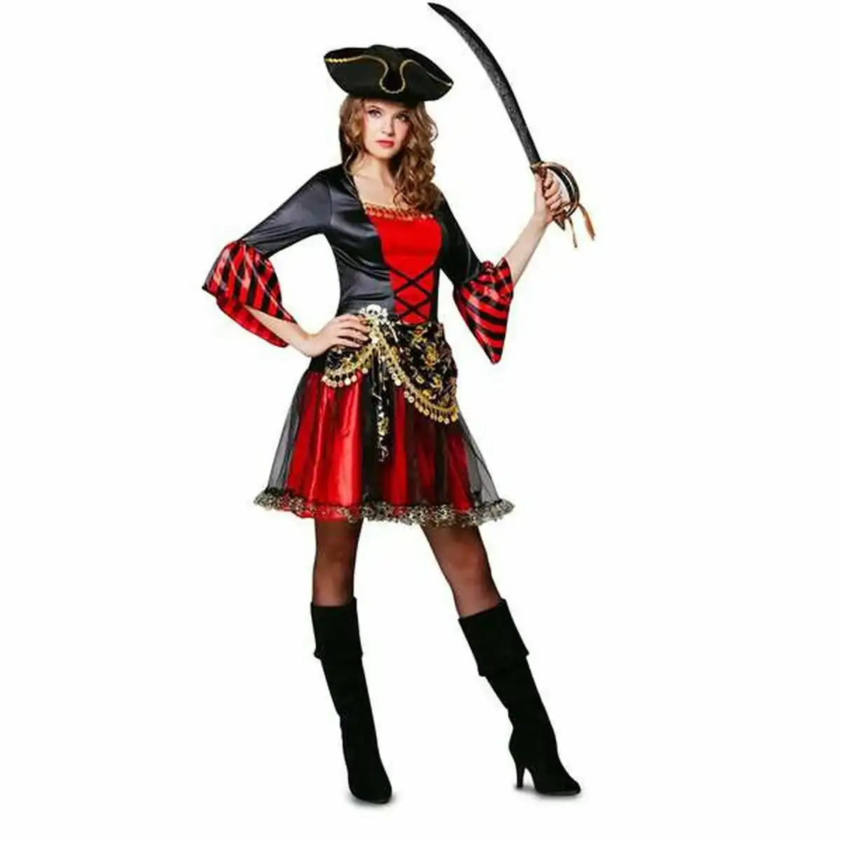 Deguisement pour adultes my other me pirate rouge_7250. DIAYTAR COTE D'IVOIRE - Où Choisir est un Acte d'Amour pour le Côte d'Ivoire. Explorez notre boutique en ligne et choisissez des articles qui célèbrent la culture et l'artisanat du pays.