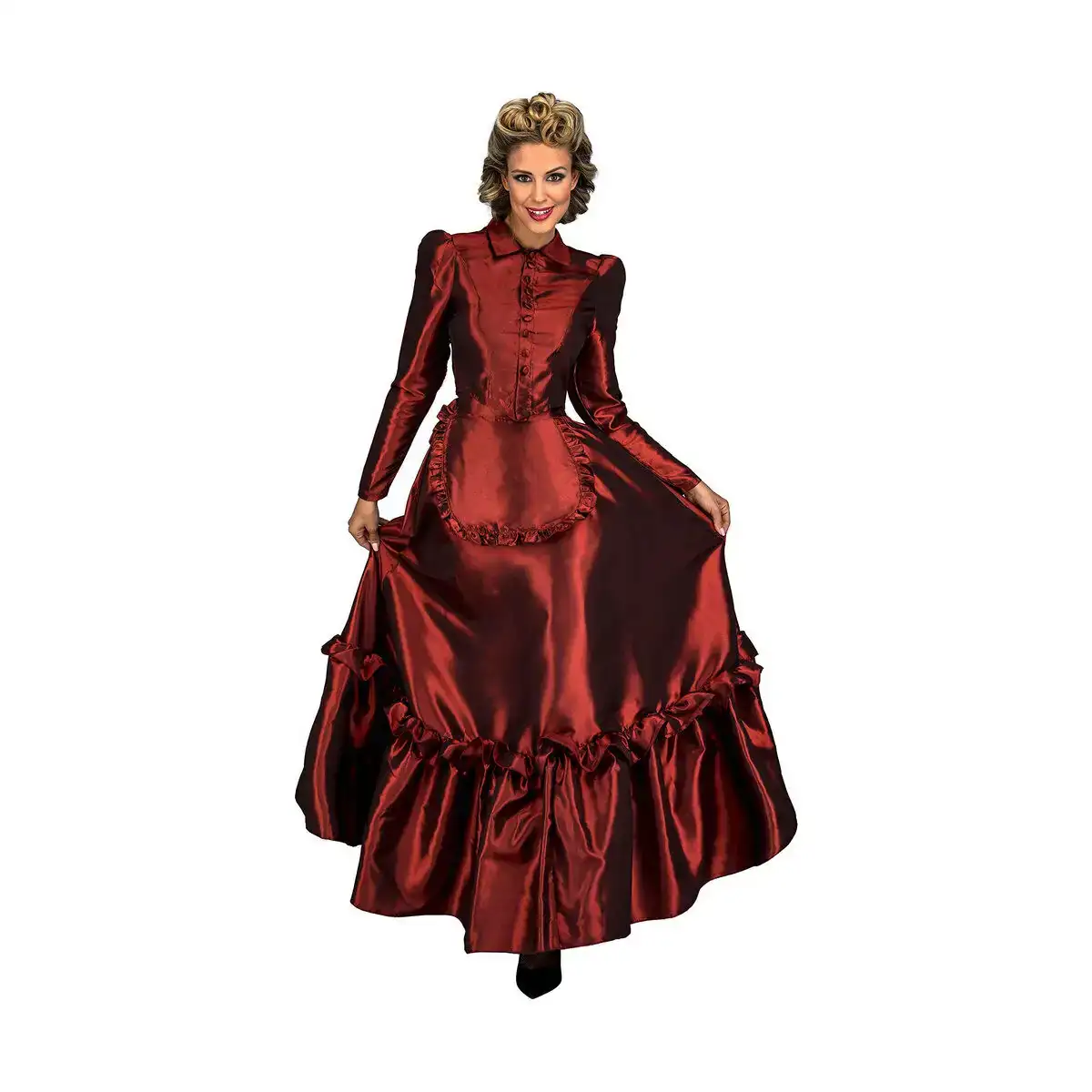 Deguisement pour adultes my other me saloon rouge m l 4 pieces _1308. DIAYTAR COTE D'IVOIRE - Là où Chaque Produit a son Histoire. Découvrez notre gamme de produits, chacun portant en lui le récit de l'artisanat et de la passion, pour vous offrir une expérience de shopping authentique.