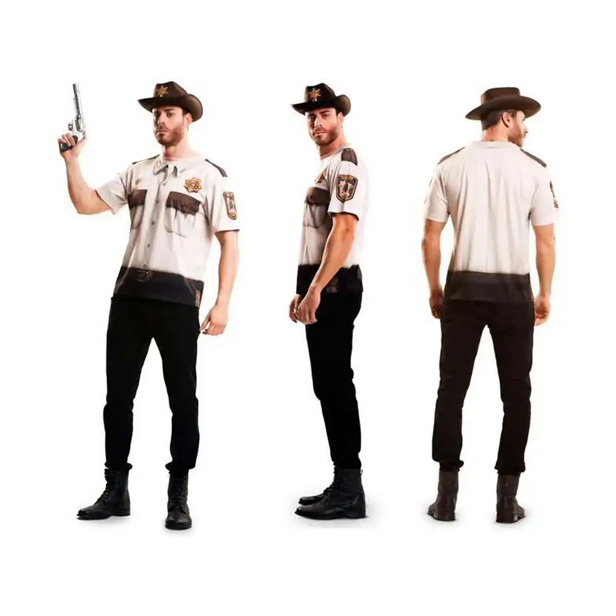 Deguisement pour adultes my other me sheriff police_7535. DIAYTAR COTE D'IVOIRE - Où la Tradition Renouvelée Rencontre l'Innovation. Explorez notre gamme de produits qui fusionnent l'héritage culturel avec les besoins contemporains.