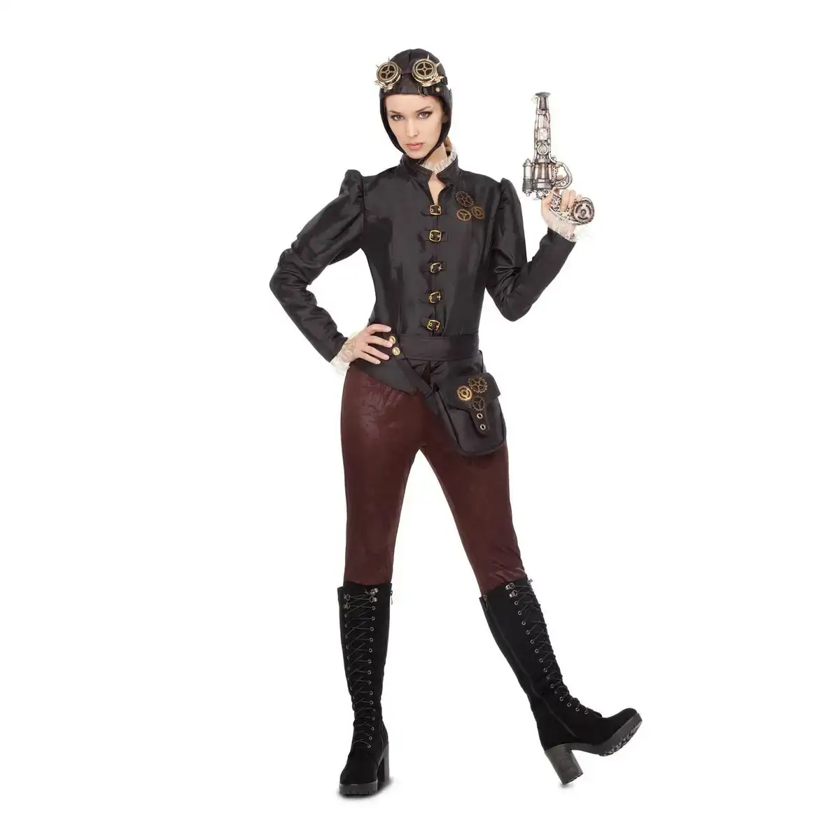 Deguisement pour adultes my other me steampunk 4 pieces _4945. Entrez dans l'Univers de DIAYTAR COTE D'IVOIRE - Où Choisir est un Plaisir. Explorez notre gamme variée et trouvez des articles qui parlent à votre cœur et à votre style.