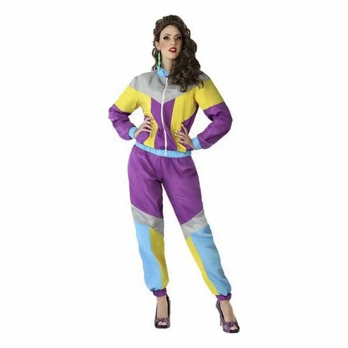 Deguisement pour adultes violet annees 80_9646. DIAYTAR COTE D'IVOIRE - Où Choisir Devient une Expérience Personnalisée. Explorez notre boutique en ligne pour découvrir des produits qui s'adaptent à votre style et à votre essence.