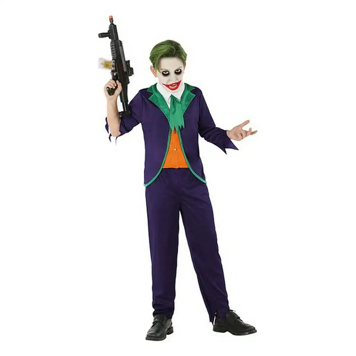 Deguisement pour enfants 112681 clown joker 3 pcs _8296. DIAYTAR COTE D'IVOIRE - Où Choisir est un Acte d'Amour pour le Côte d'Ivoire. Explorez notre boutique en ligne et choisissez des articles qui célèbrent la culture et l'artisanat du pays.