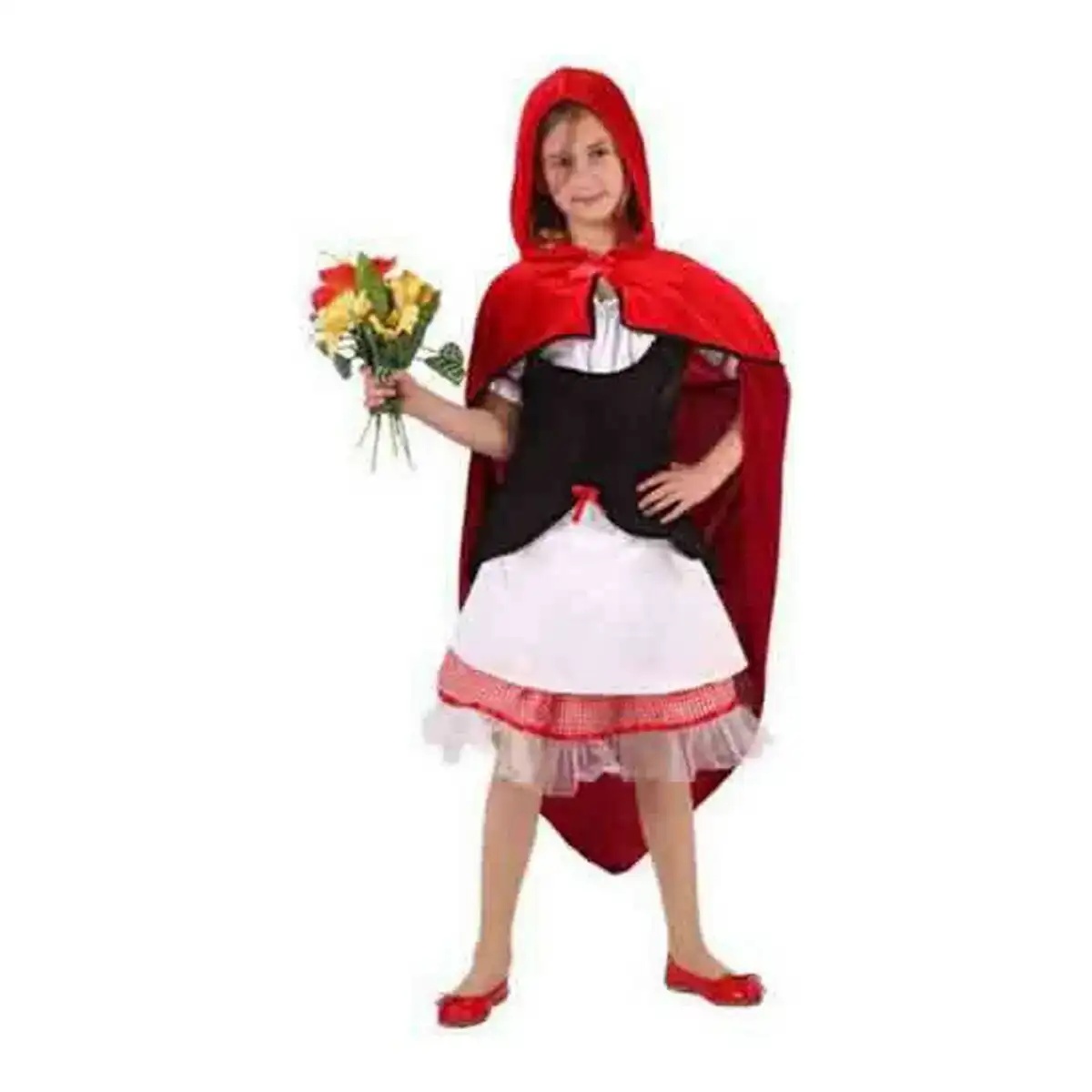 Deguisement pour enfants chaperon rouge_2122. Votre Destination de Choix: DIAYTAR COTE D'IVOIRE - Où l'Authenticité Rencontre la Commodité. Faites l'expérience de magasiner en ligne pour des articles qui incarnent la richesse culturelle et la modernité du Côte d'Ivoire.
