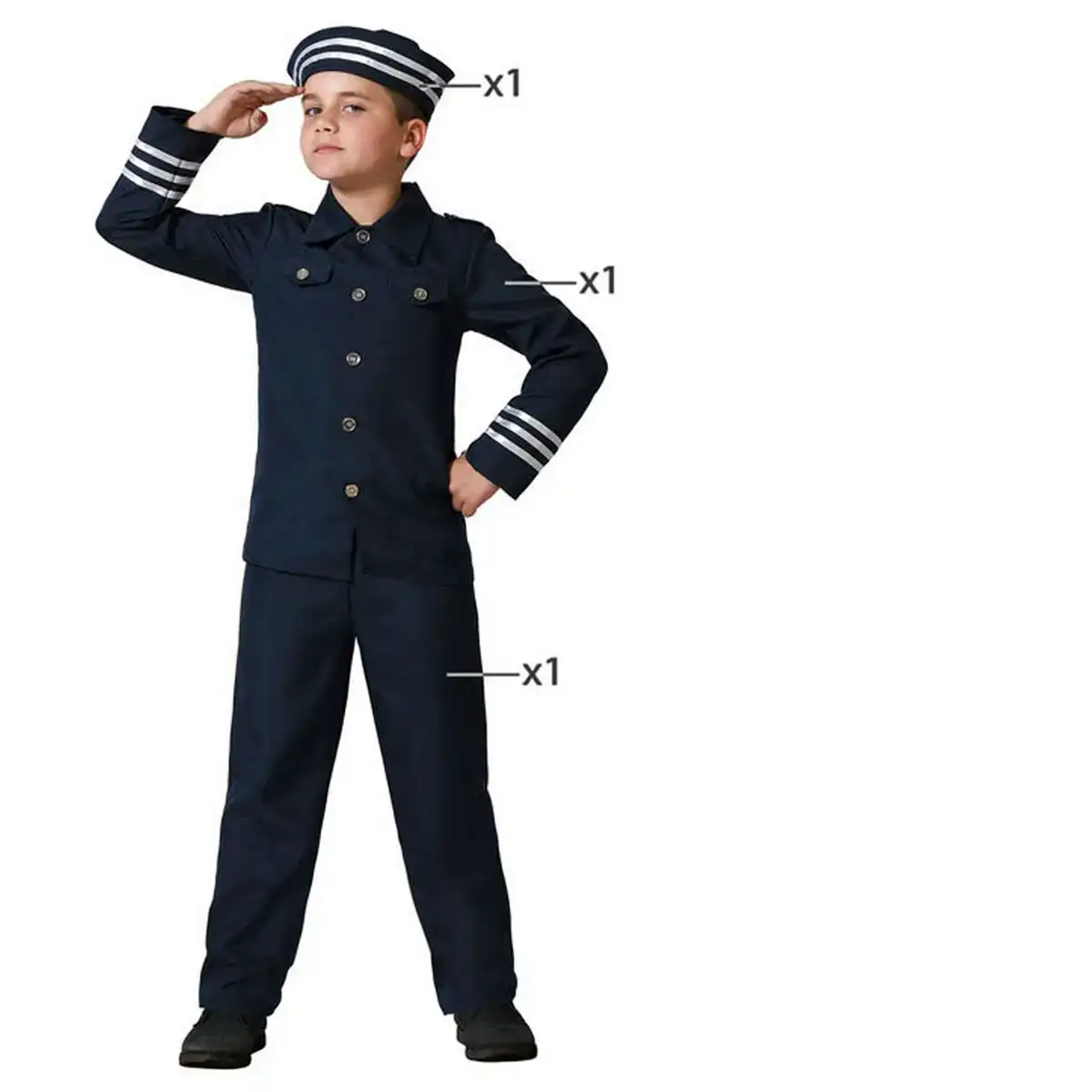 Deguisement pour enfants marin 5 6 ans_2029. Entrez dans l'Univers de DIAYTAR COTE D'IVOIRE - Où Choisir est un Plaisir. Explorez notre catalogue diversifié et trouvez des articles qui reflètent vos goûts et votre personnalité.