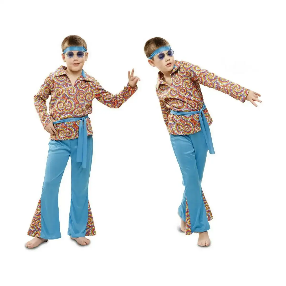 Deguisement pour enfants my other me hippie 4 pieces _7567. DIAYTAR COTE D'IVOIRE - Où Choisir Devient un Acte de Découverte. Découvrez notre gamme et choisissez des produits qui éveillent votre curiosité et élargissent vos horizons.