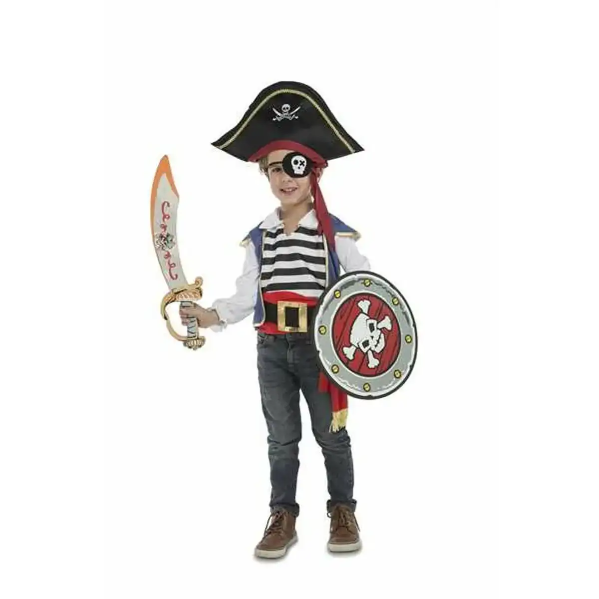 Deguisement pour enfants my other me pirate_1675. DIAYTAR COTE D'IVOIRE - L'Art de Vivre le Shopping Authentique. Découvrez notre boutique en ligne et trouvez des produits qui incarnent la passion et le savoir-faire du Côte d'Ivoire.