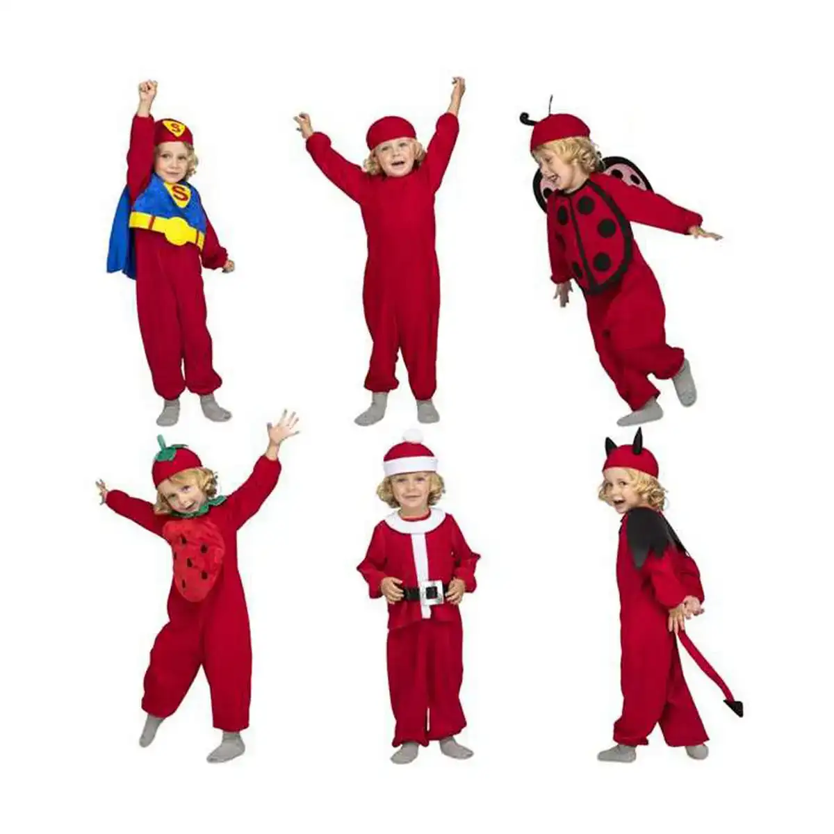 Deguisement pour enfants my other me quick n fun rouge noir bleu_3508. DIAYTAR COTE D'IVOIRE - Là où Choisir est une Affirmation de Style. Naviguez à travers notre boutique en ligne et choisissez des produits qui vous distinguent et vous valorisent.