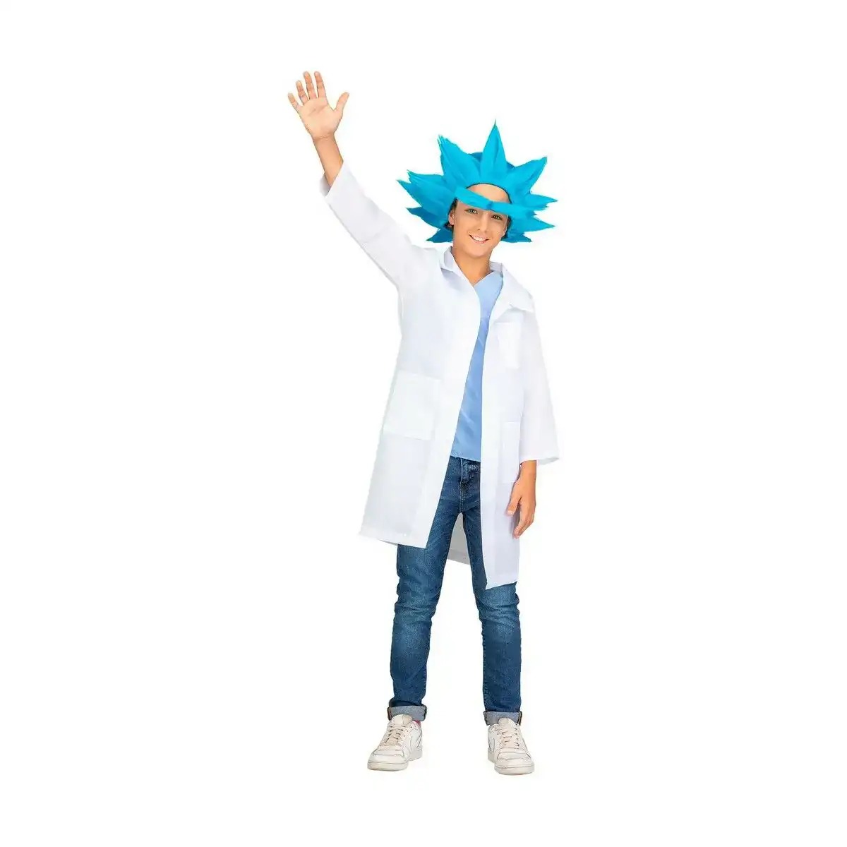 Deguisement pour enfants my other me rick morty 3 pieces _8181. DIAYTAR COTE D'IVOIRE - Où Choisir est un Voyage Cultuel. Explorez notre boutique en ligne et découvrez des produits qui célèbrent la richesse et la diversité culturelle du Côte d'Ivoire.