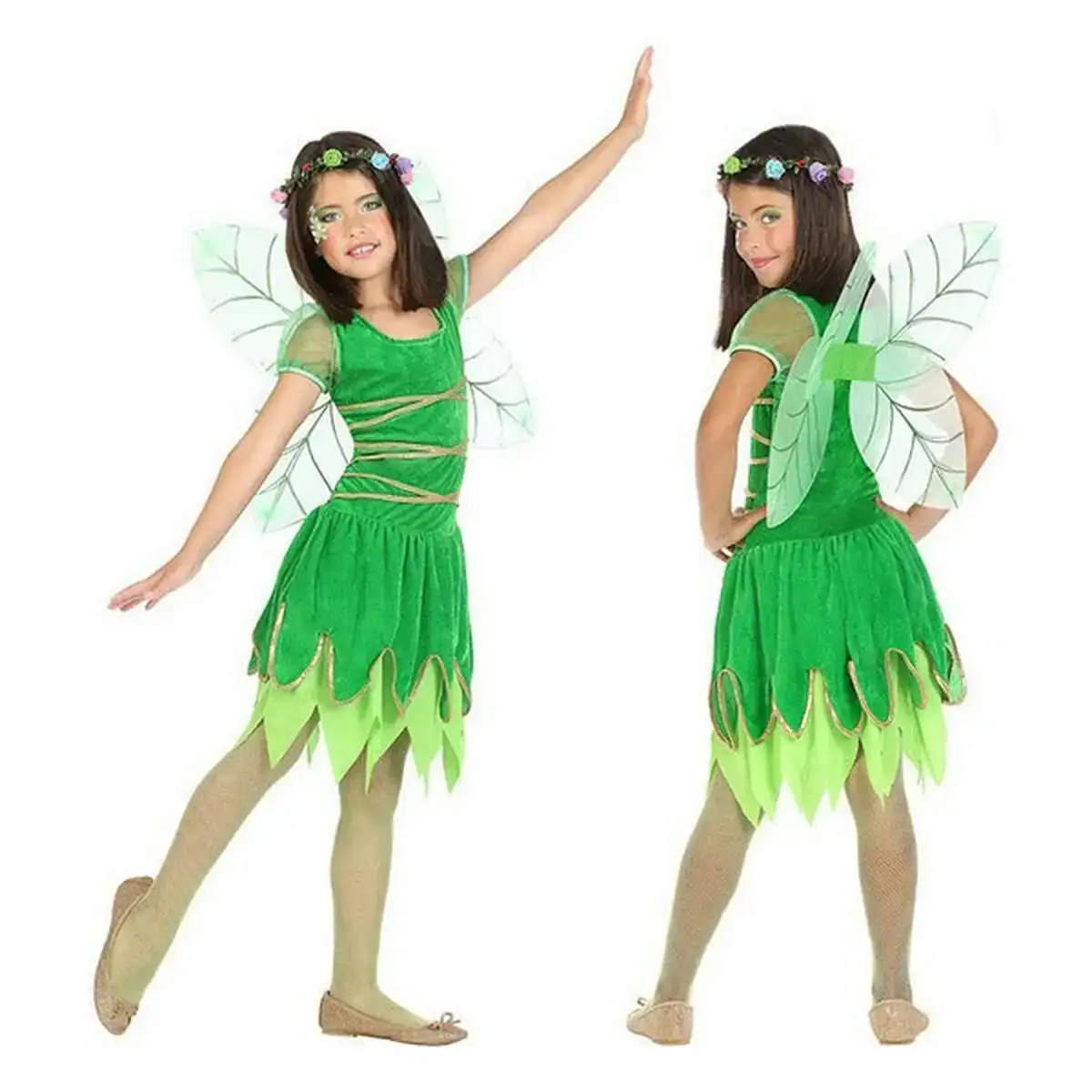 Deguisement pour enfants vert fee du printemps 2 unites 2 pcs _7294. Votre Destination de Choix: DIAYTAR COTE D'IVOIRE - Où l'Authenticité Rencontre la Commodité. Faites l'expérience de magasiner en ligne pour des articles qui incarnent la richesse culturelle et la modernité du Côte d'Ivoire.