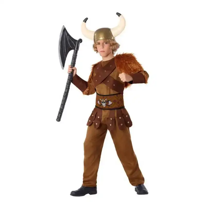 Deguisement pour enfants viking marron 5 pcs _7795. DIAYTAR COTE D'IVOIRE - Où Choisir Devient un Plaisir. Découvrez notre boutique en ligne et choisissez parmi une variété de produits qui satisferont tous vos besoins.