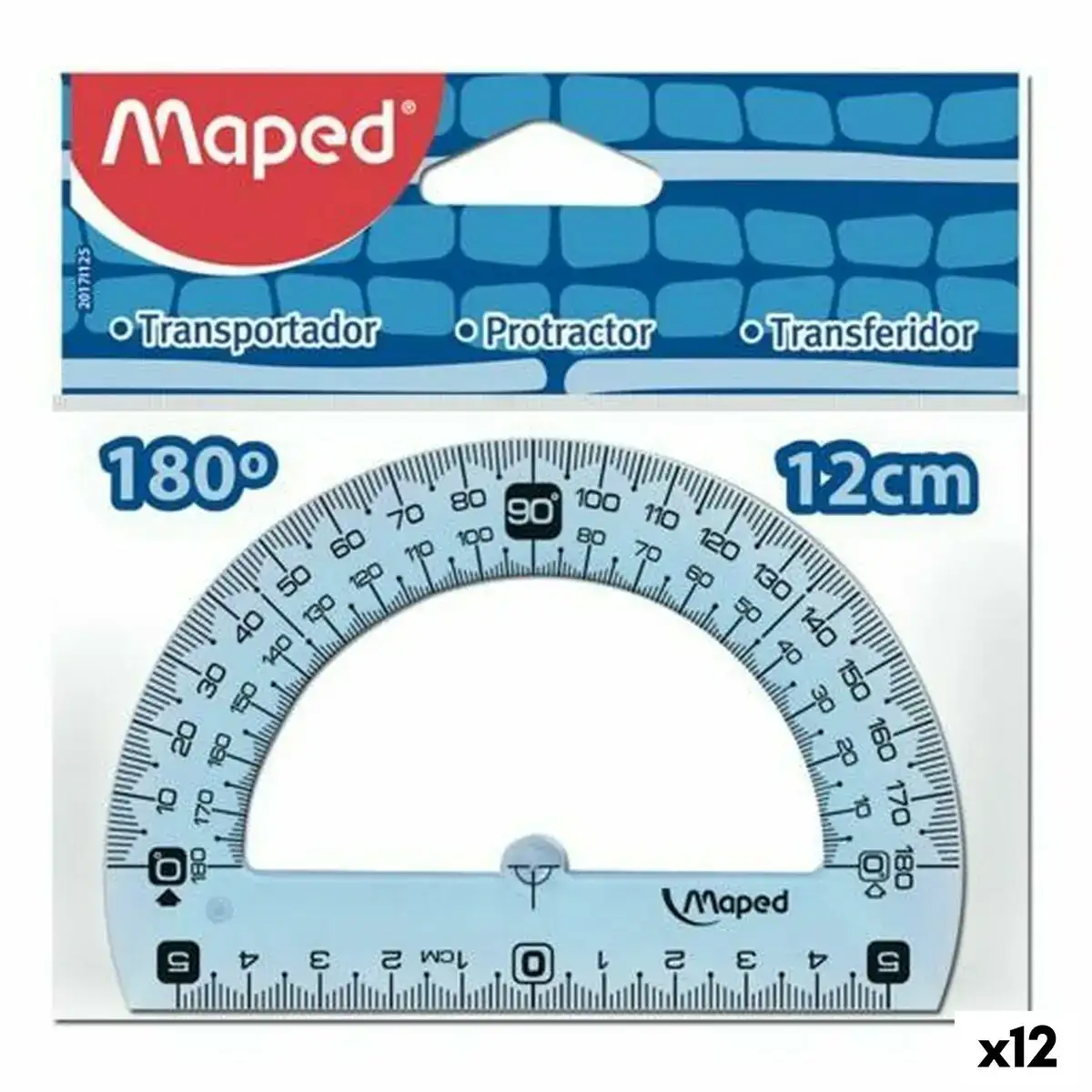 Demi cercle maped geometric 180o lot plastique 12 unites _6008. Bienvenue sur DIAYTAR COTE D'IVOIRE - Votre Source de Trouvailles Uniques. Explorez nos rayons virtuels pour dénicher des trésors que vous ne trouverez nulle part ailleurs, allant des trésors artisanaux aux articles tendance.