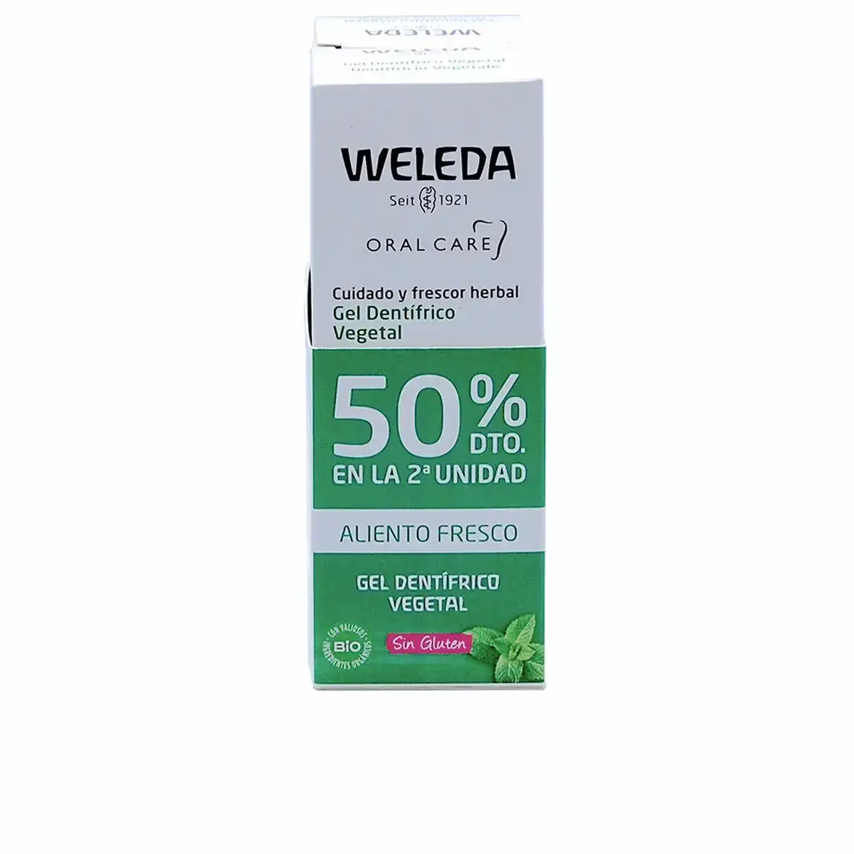 Dentifrice blanchissant haleine fraiche weleda oral care 2 x 75 ml_4030. DIAYTAR COTE D'IVOIRE - Là où Chaque Produit a son Histoire. Découvrez notre gamme de produits, chacun portant en lui le récit de l'artisanat et de la passion, pour vous offrir une expérience de shopping authentique.