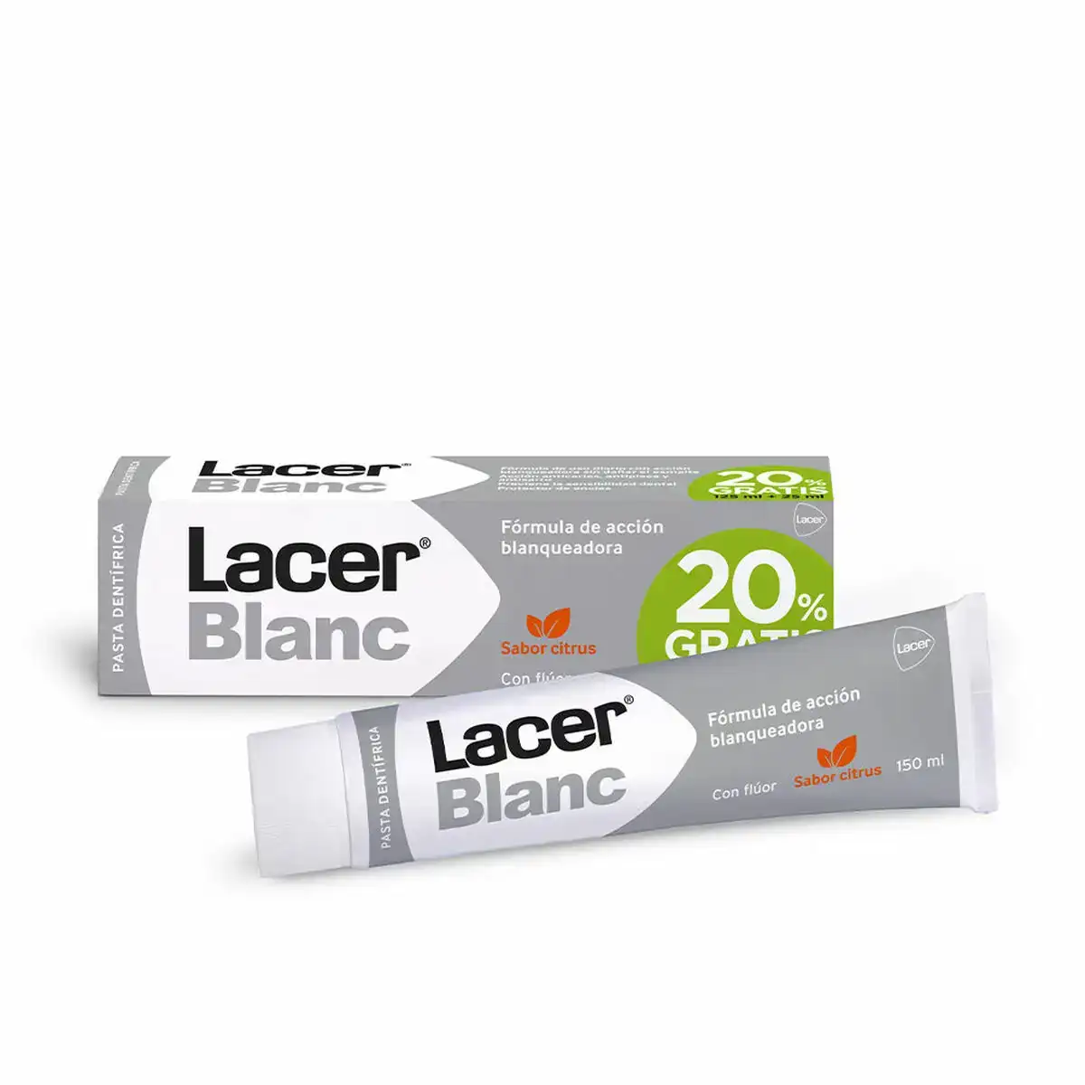 Dentifrice blanchissant lacer lacerblanc citrique 150 ml _8084. DIAYTAR COTE D'IVOIRE - Où Chaque Produit a son Histoire à Raconter. Parcourez notre catalogue et découvrez des articles qui portent en eux la passion et l'histoire du Côte d'Ivoire.
