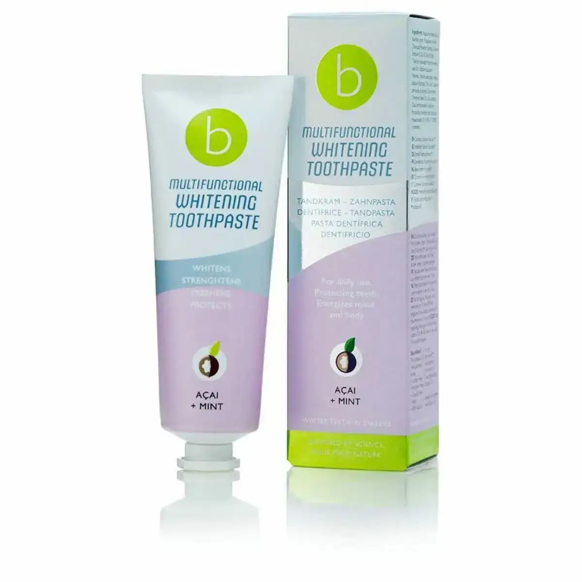 Dentifrice blanchissant multifunctional acai mint beconfident 75 ml _2950. DIAYTAR COTE D'IVOIRE - Où Chaque Sélection est une Victoire. Découvrez notre boutique en ligne et trouvez des articles qui vous rendent la vie plus belle, un choix à la fois.