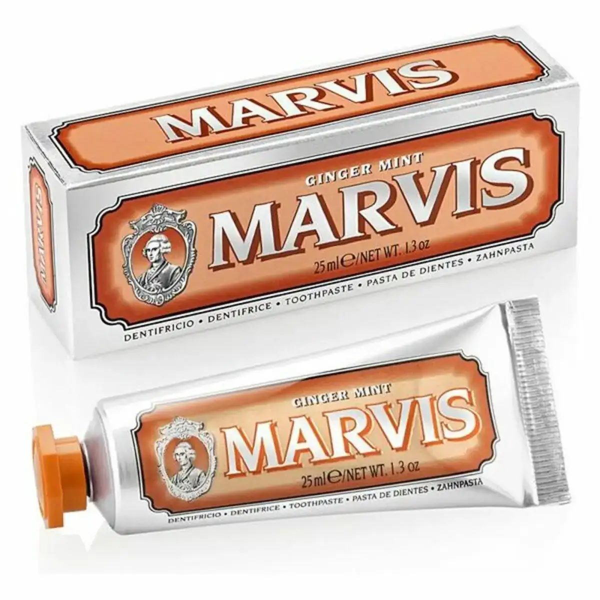 Dentifrice ginger mint marvis 25 ml _6384. Découvrez DIAYTAR COTE D'IVOIRE - Votre Source de Produits Variés et un Service Exceptionnel. Parcourez nos catégories et bénéficiez d'un service client dévoué, prêt à vous guider à chaque étape.