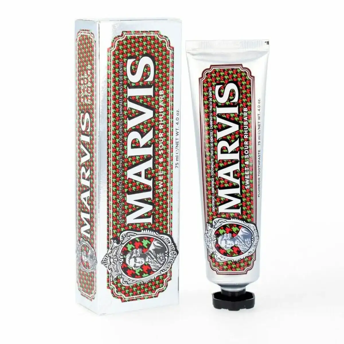Dentifrice marvis rhubarb 75 ml _6079. DIAYTAR COTE D'IVOIRE - L'Art de Vivre le Shopping Authentique. Découvrez notre boutique en ligne et trouvez des produits qui incarnent la passion et le savoir-faire du Côte d'Ivoire.