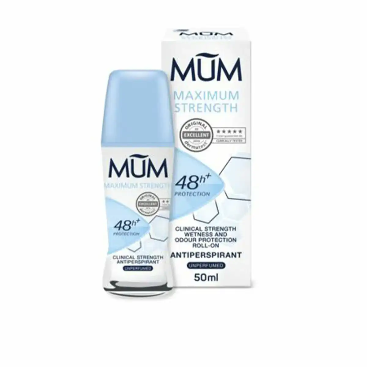 Deodorant roll on mum maximum strenght 50 ml _3932. DIAYTAR COTE D'IVOIRE - Là où Chaque Produit a son Propre Éclat. Explorez notre boutique en ligne et trouvez des articles qui ajoutent de la brillance à votre quotidien.