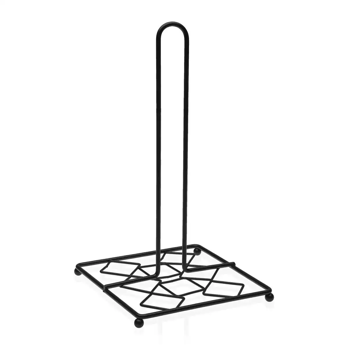 Derouleur de papier de cuisine versa noir metal acier 16 x 28 5 x 16 cm _8336. DIAYTAR COTE D'IVOIRE - Où Chaque Produit est une Promesse de Qualité. Explorez notre boutique en ligne et choisissez des produits qui répondent à vos exigences élevées.