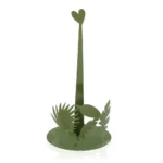 Derouleur de papier de cuisine versa roxanne vert metal 15 x 30 x 15 cm _8623. DIAYTAR COTE D'IVOIRE - Où la Tradition s'Harmonise avec le Moderne. Parcourez notre gamme diversifiée et choisissez des produits qui révèlent l'âme du Côte d'Ivoire.