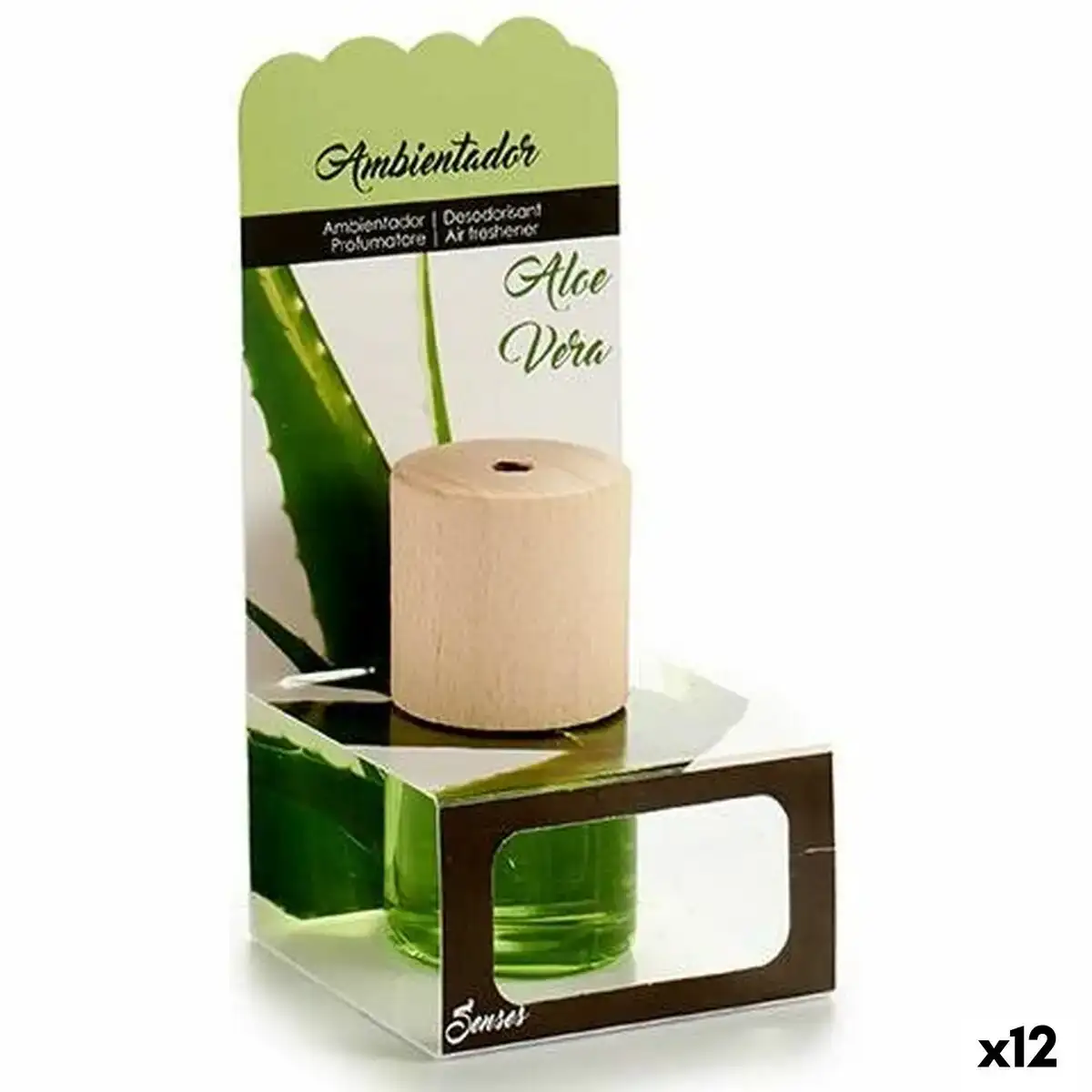 Desodorisant aloe vera 12 unites _5928. DIAYTAR COTE D'IVOIRE - Où Choisir est un Plaisir. Explorez notre boutique en ligne et choisissez parmi des produits de qualité qui satisferont vos besoins et vos goûts.
