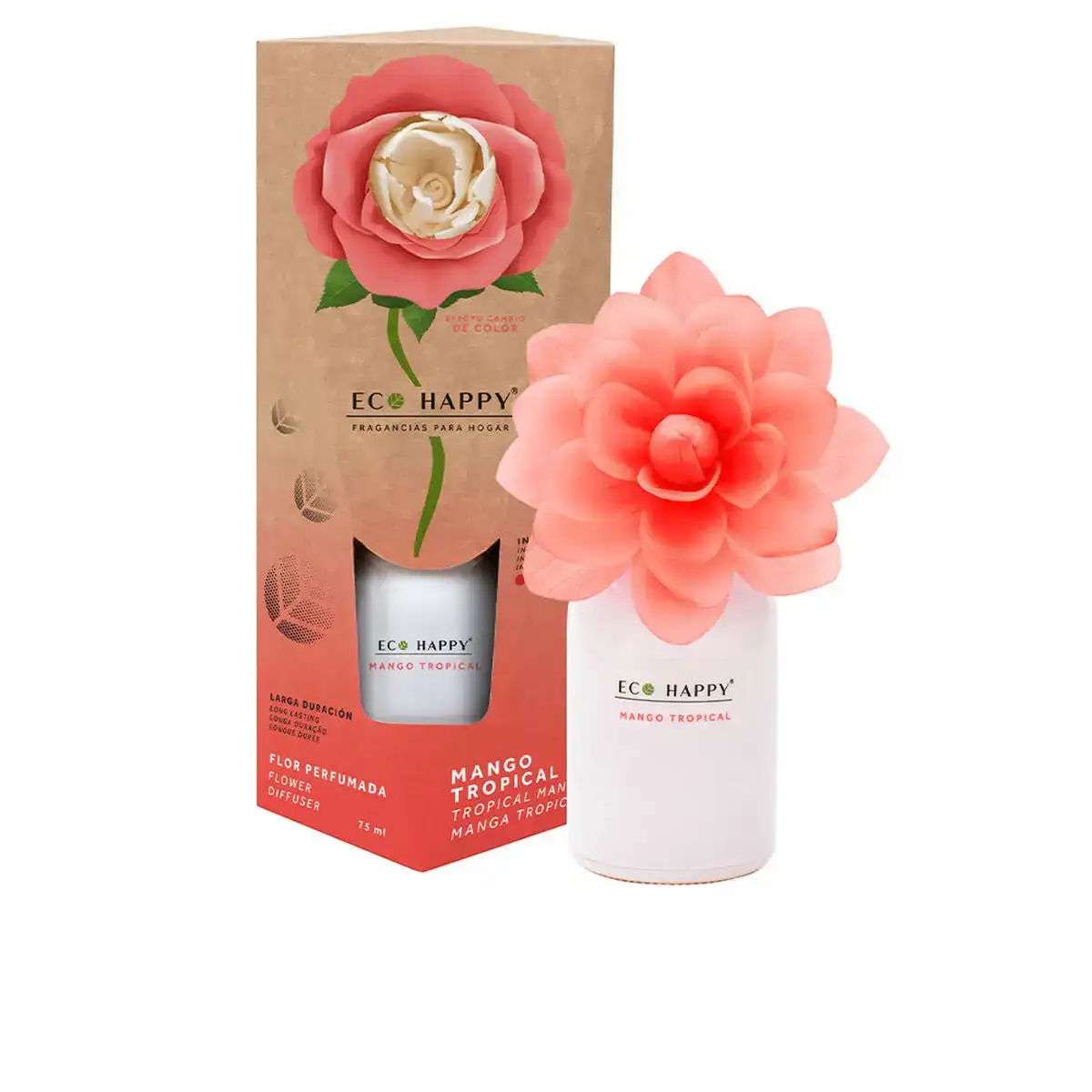 Desodorisant eco happy mango tropical fleur mangue 75 ml_4242. DIAYTAR COTE D'IVOIRE - Où Choisir Devient un Acte de Découverte. Découvrez notre gamme et choisissez des produits qui éveillent votre curiosité et élargissent vos horizons.