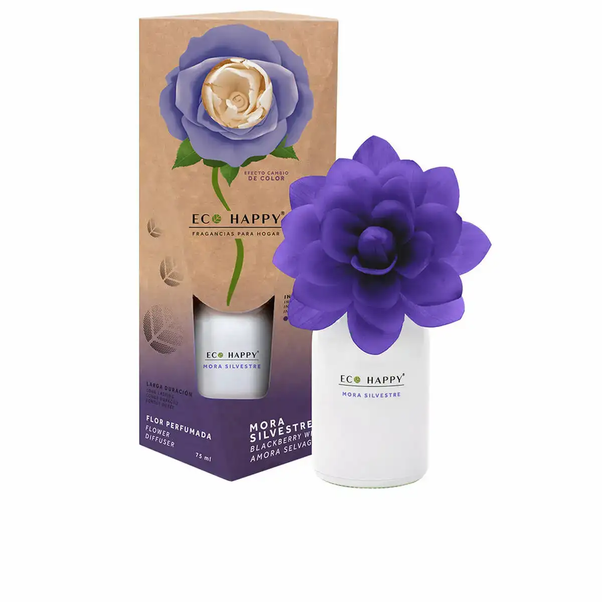 Desodorisant eco happy mora silvestre fleur mure 75 ml_9692. Bienvenue sur DIAYTAR COTE D'IVOIRE - Votre Source de Trouvailles Uniques. Explorez nos rayons virtuels pour dénicher des trésors que vous ne trouverez nulle part ailleurs, allant des trésors artisanaux aux articles tendance.