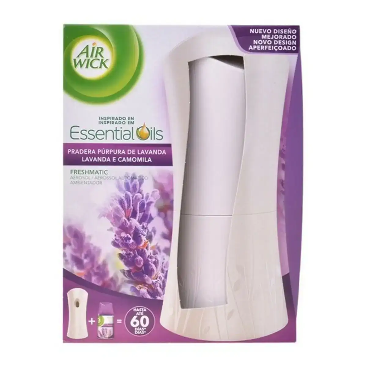 Desodorisant freshmatic lavanda air wick 250 ml _9713. Entrez dans l'Univers de DIAYTAR COTE D'IVOIRE - Où le Shopping Devient une Découverte. Explorez nos rayons et dénichez des trésors qui illuminent votre quotidien.
