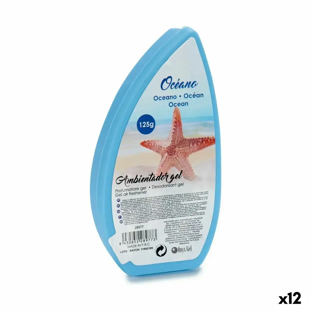 Desodorisant gel ocean 125 g 12 unites _7291. DIAYTAR COTE D'IVOIRE - Votre Source de Trésors Culturels. Naviguez à travers notre catalogue et trouvez des articles qui mettent en avant la richesse de la culture sénégalaise.