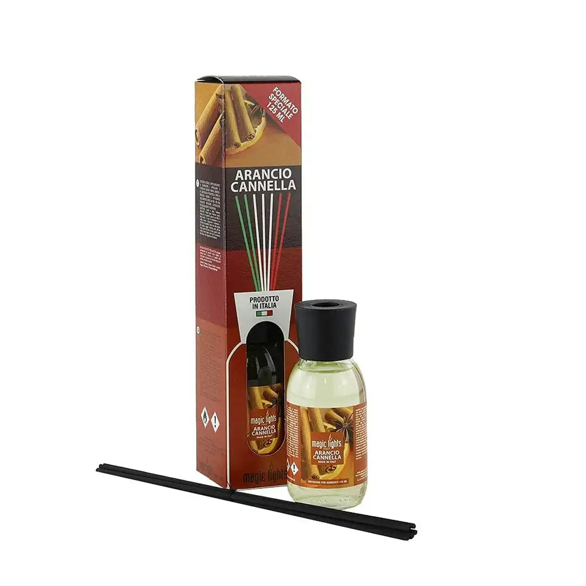 Desodorisant magic lights mikado orange canelle 125 ml _7535. DIAYTAR COTE D'IVOIRE - L'Odyssée du Shopping à Votre Portée. Parcourez notre boutique en ligne et partez à la découverte d'articles qui rendront chaque jour spécial.