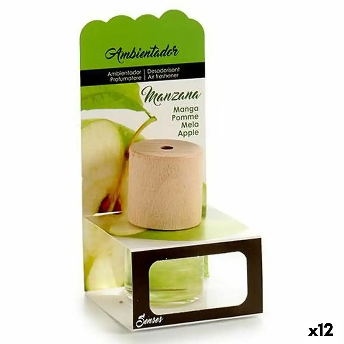 Desodorisant pomme verte 12 unites _5048. DIAYTAR COTE D'IVOIRE - L'Artisanat à Portée de Clic. Découvrez notre boutique en ligne pour trouver des produits uniques qui célèbrent la créativité et l'artisanat sénégalais.