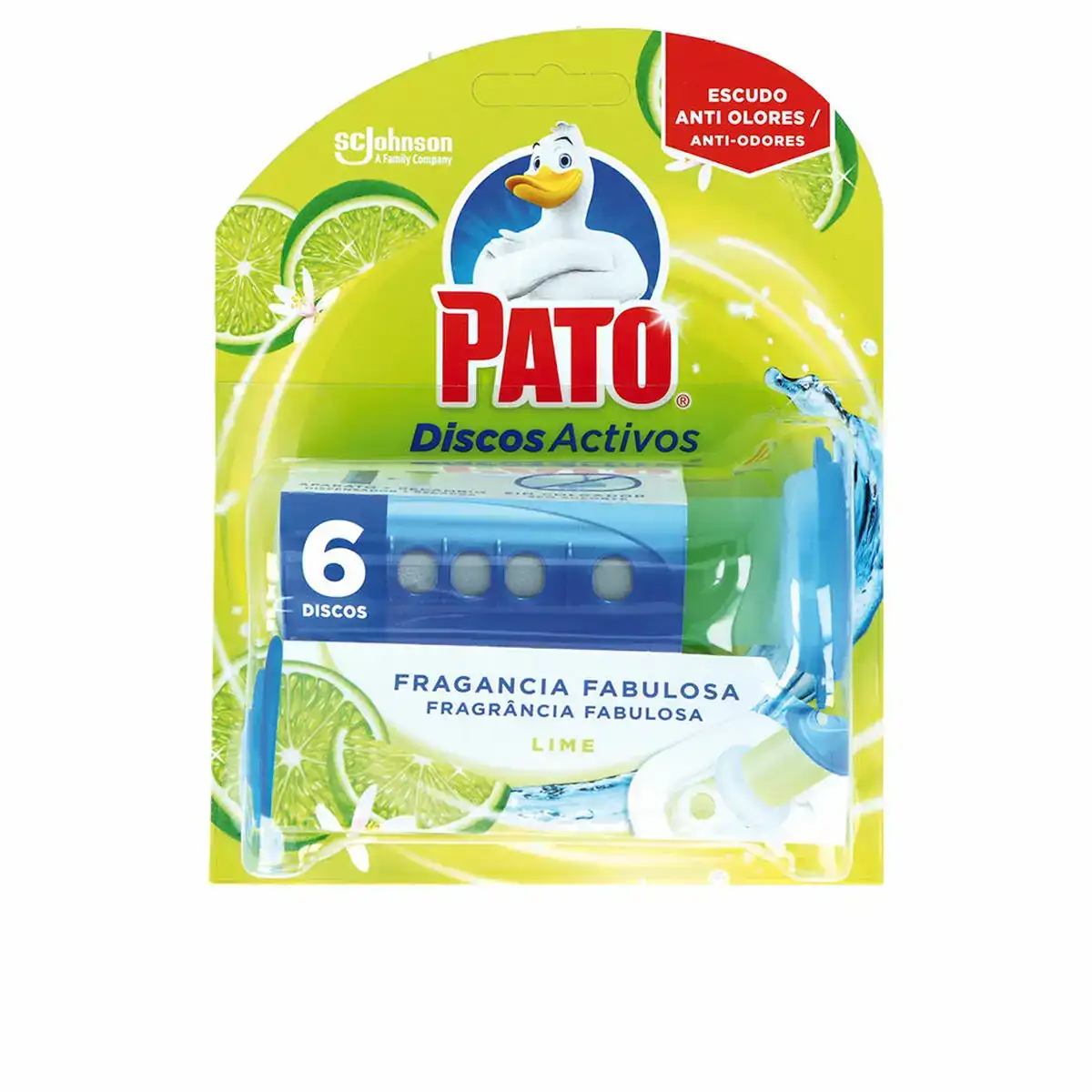 Desodorisant pour toilettes pato discos activos citron 6 unites desinfectant_1233. Entrez dans l'Univers de DIAYTAR COTE D'IVOIRE - Où Choisir est un Plaisir. Explorez notre catalogue diversifié et trouvez des articles qui reflètent vos goûts et votre personnalité.