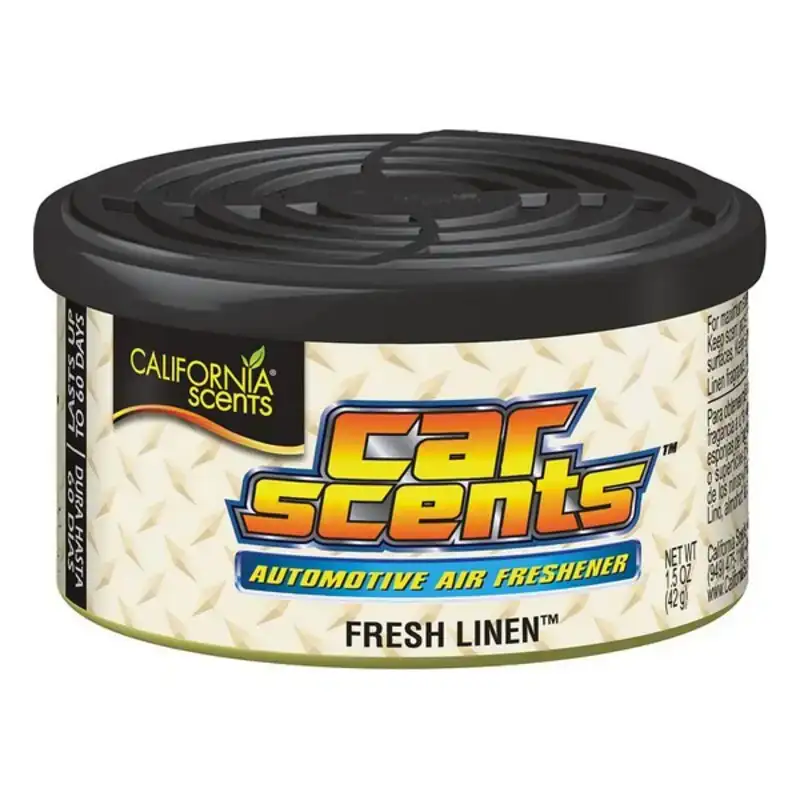 Desodorisant pour voiture california scents fresh linen chewing gum_1008. DIAYTAR COTE D'IVOIRE - Un Monde de Possibilités à Portée de Clic. Parcourez notre site web pour découvrir des sélections infinies, de l'épicerie aux bijoux, et vivez une expérience d'achat sans pareil.