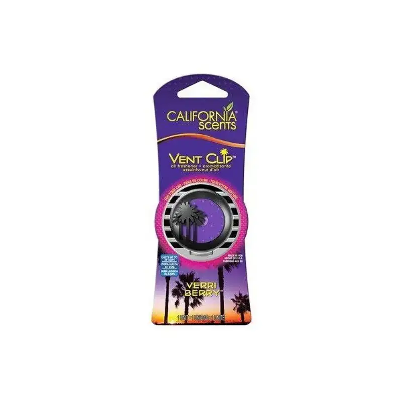 Desodorisant pour voiture california scents vent clip verry berry fraise_2185. DIAYTAR COTE D'IVOIRE - Votre Passage vers le Raffinement. Plongez dans notre univers de produits exquis et choisissez des articles qui ajoutent une touche de sophistication à votre vie.