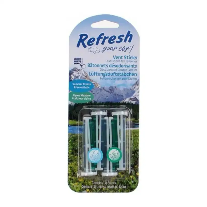 Desodorisant pour voiture california scents vent sticks summer breeze 2 pcs _9506. DIAYTAR COTE D'IVOIRE - Là où Choisir est une Célébration de l'Artisanat. Explorez notre gamme variée et choisissez des produits qui incarnent la tradition et le talent des artisans du Côte d'Ivoire.