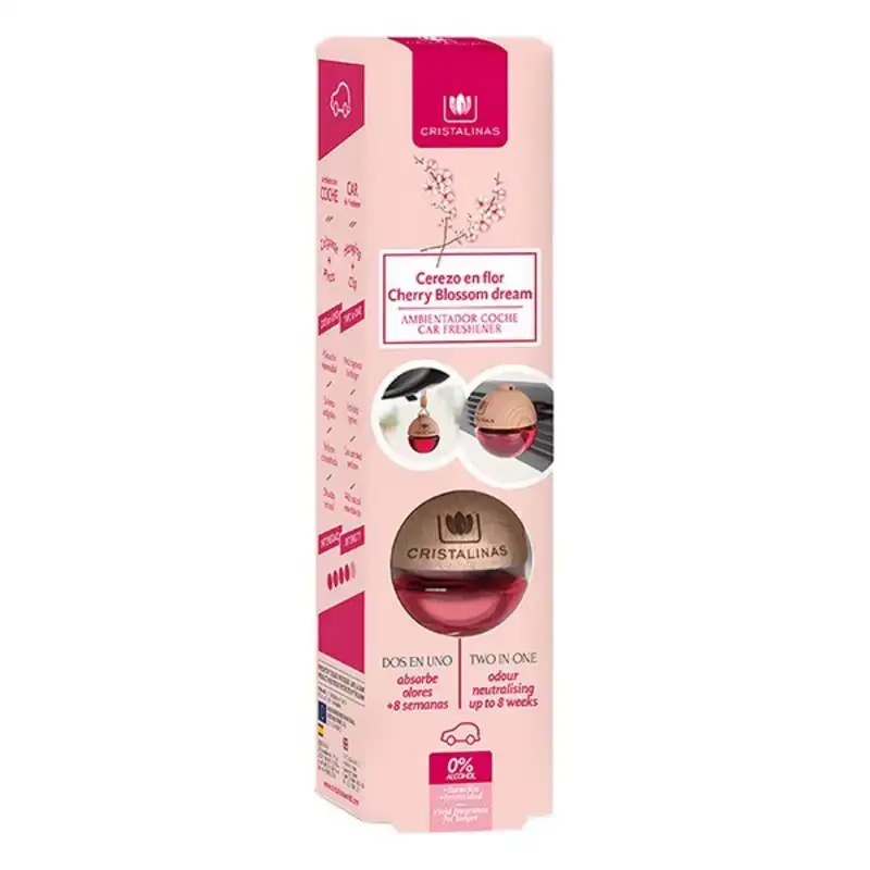 Desodorisant pour voiture cristalinas cerisier 6 ml _9218. DIAYTAR COTE D'IVOIRE - Votre Plateforme Shopping de Confiance. Naviguez à travers nos rayons et choisissez des produits fiables qui répondent à vos besoins quotidiens.