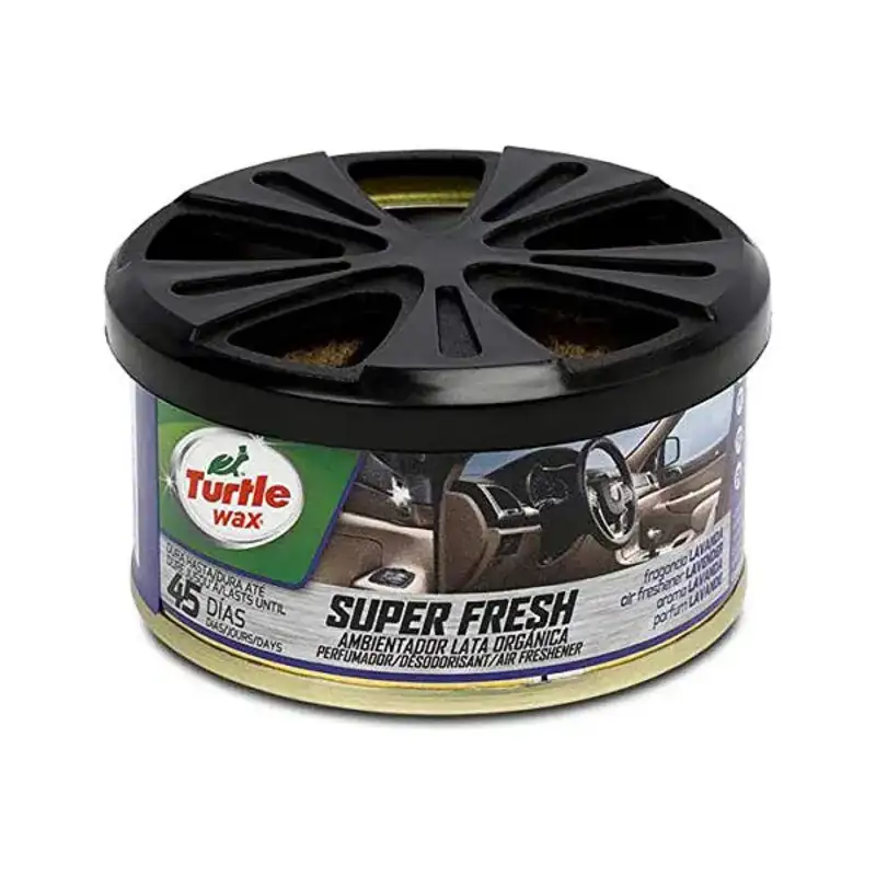 Desodorisant pour voiture turtle wax super fresh plaque lavande_6147. DIAYTAR COTE D'IVOIRE - Votre Passage vers l'Exceptionnel. Explorez notre boutique en ligne, où chaque produit est choisi avec soin pour offrir une expérience de shopping inoubliable.