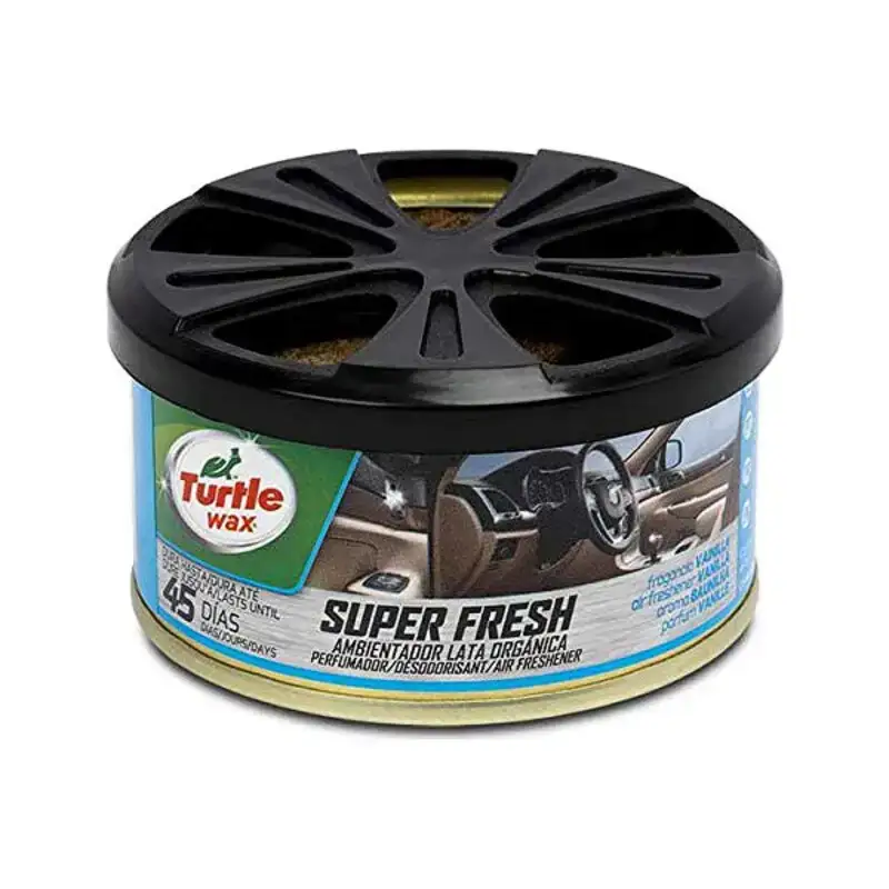 Desodorisant pour voiture turtle wax super fresh plaque vanille_2897. DIAYTAR COTE D'IVOIRE - L'Art de Vivre l'Excellence au Quotidien. Explorez notre gamme et choisissez des produits qui ajoutent une note de prestige à votre vie.