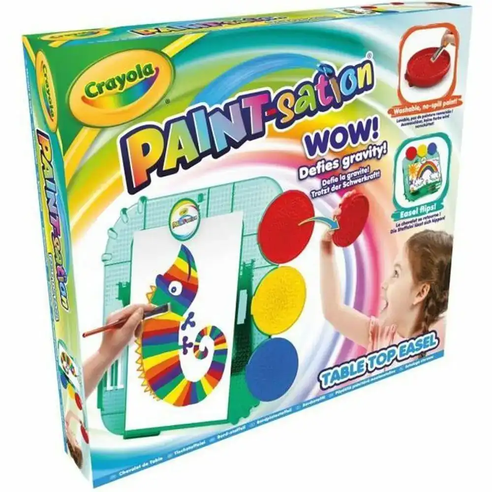 Dessins a peindre crayola paint sation easel 2 in 1_5382. DIAYTAR COTE D'IVOIRE - Votre Portail Vers l'Exclusivité. Explorez notre boutique en ligne pour trouver des produits uniques et exclusifs, conçus pour les amateurs de qualité.