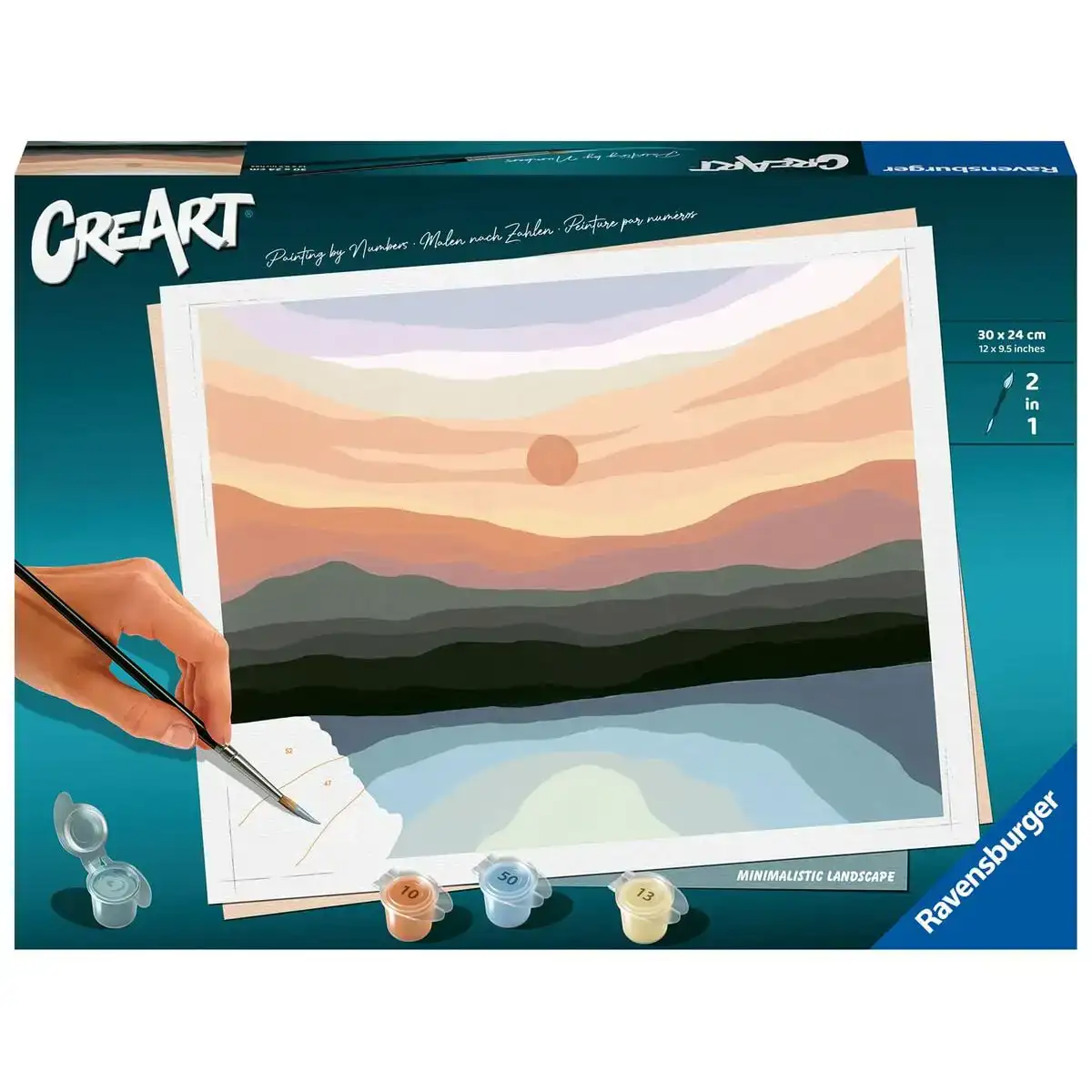 Dessins a peindre ravensburger minimalistic landcape 30 x 24 cm_2144. Entrez dans l'Univers de DIAYTAR COTE D'IVOIRE - Où Choisir est un Voyage. Explorez notre gamme diversifiée et trouvez des articles qui répondent à tous vos besoins et envies.