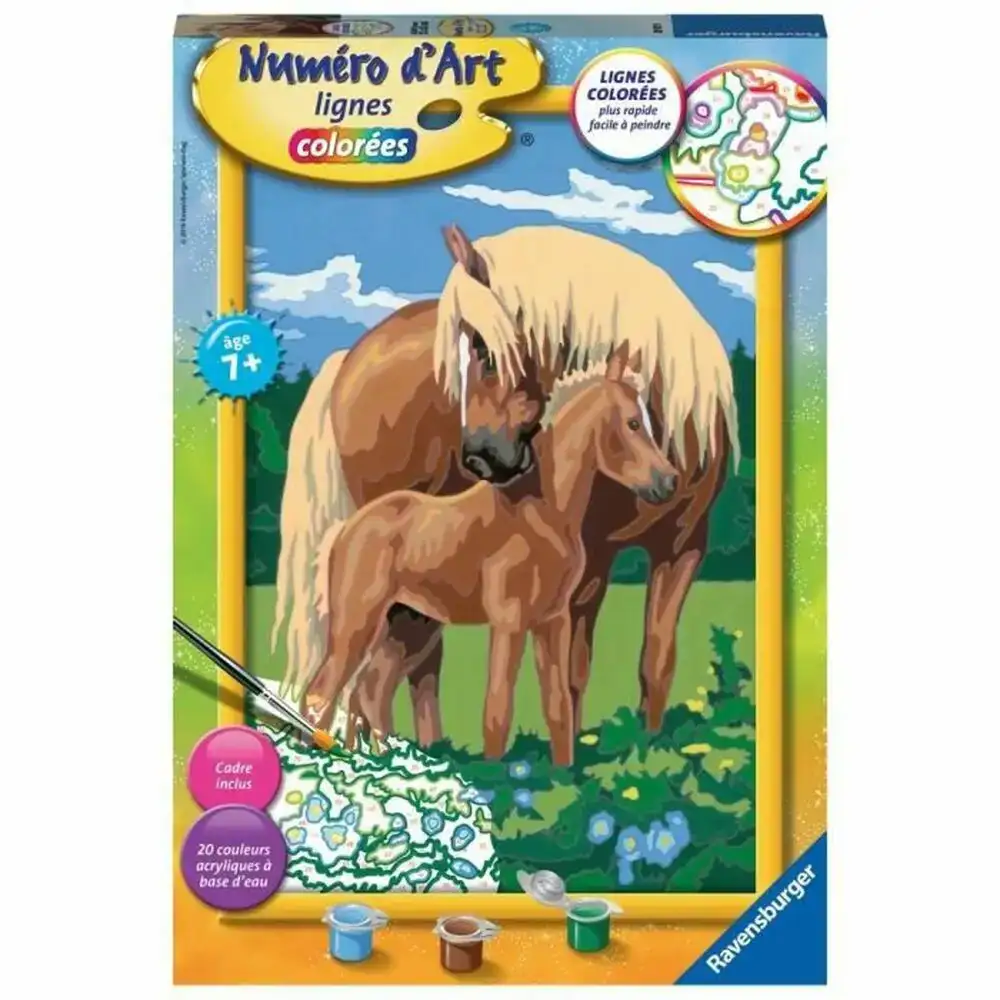 Dessins a peindre ravensburger proud horses_5702. DIAYTAR COTE D'IVOIRE - L'Art du Shopping Facilité. Naviguez sur notre plateforme en ligne pour découvrir une expérience d'achat fluide et agréable, avec une gamme de produits adaptés à tous.