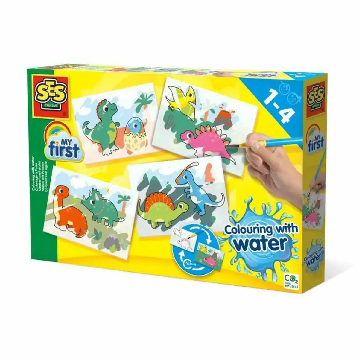 Dessins a peindre ses creative colouring with water dinosaures_1550. Bienvenue sur DIAYTAR COTE D'IVOIRE - Où Chaque Produit a son Histoire. Découvrez notre sélection unique et choisissez des articles qui racontent la richesse culturelle et artistique du Côte d'Ivoire.