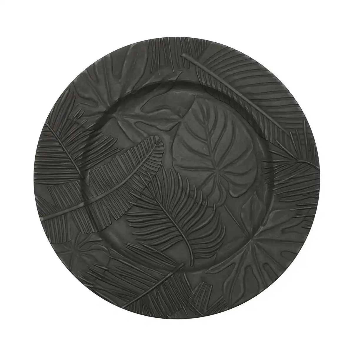 Dessous d assiette versa noir plastique 33 x 33 cm_4659. DIAYTAR COTE D'IVOIRE - Là où Choisir est une Affirmation de Style. Naviguez à travers notre boutique en ligne et choisissez des produits qui vous distinguent et vous valorisent.