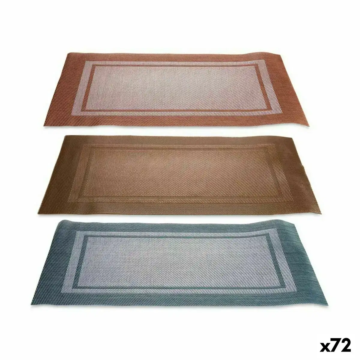 Dessous de plat 30 x 45 cm metallise 72 unites _3687. DIAYTAR COTE D'IVOIRE - L'Art de Choisir, l'Art de Vivre. Parcourez notre boutique en ligne et découvrez des produits qui transforment chaque choix en une expérience enrichissante.