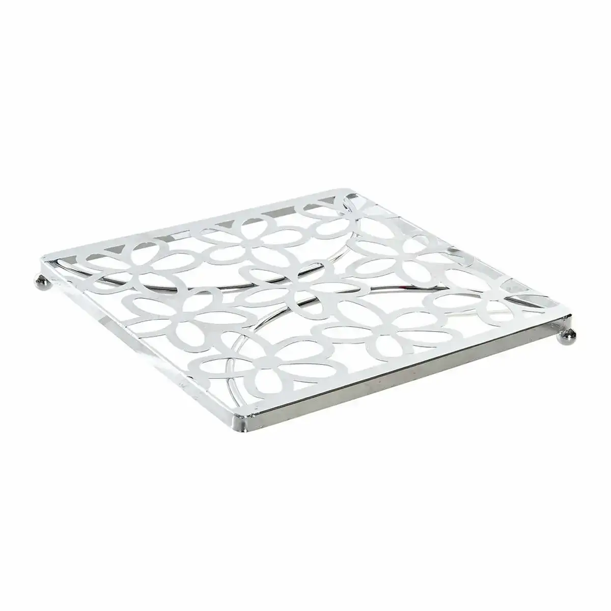 Dessous de plat dkd home decor argente metal plastique 18 x 18 x 1 5 cm_9388. DIAYTAR COTE D'IVOIRE - Votre Paradis Shopping au Cœur du Côte d'Ivoire. Explorez notre boutique en ligne et découvrez des produits conçus pour enchanter chaque aspect de votre vie.