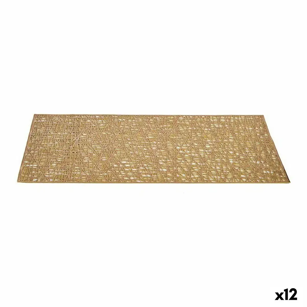 Dessous de plat dore plastique 45 x 0 01 x 30 cm 12 unites _3993. DIAYTAR COTE D'IVOIRE - Votre Passage vers l'Éclat et la Beauté. Explorez notre boutique en ligne et trouvez des produits qui subliment votre apparence et votre espace.
