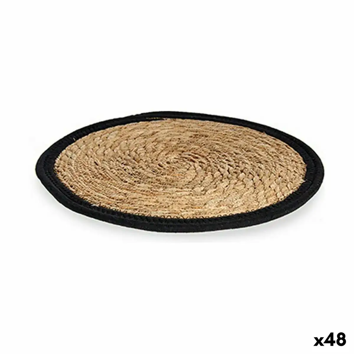 Dessous de plat naturel noir 35 x 1 x 35 cm 48 unites _5473. Découvrez DIAYTAR COTE D'IVOIRE - Votre Source de Produits Variés et un Service Exceptionnel. Parcourez nos catégories et bénéficiez d'un service client dévoué, prêt à vous guider à chaque étape.