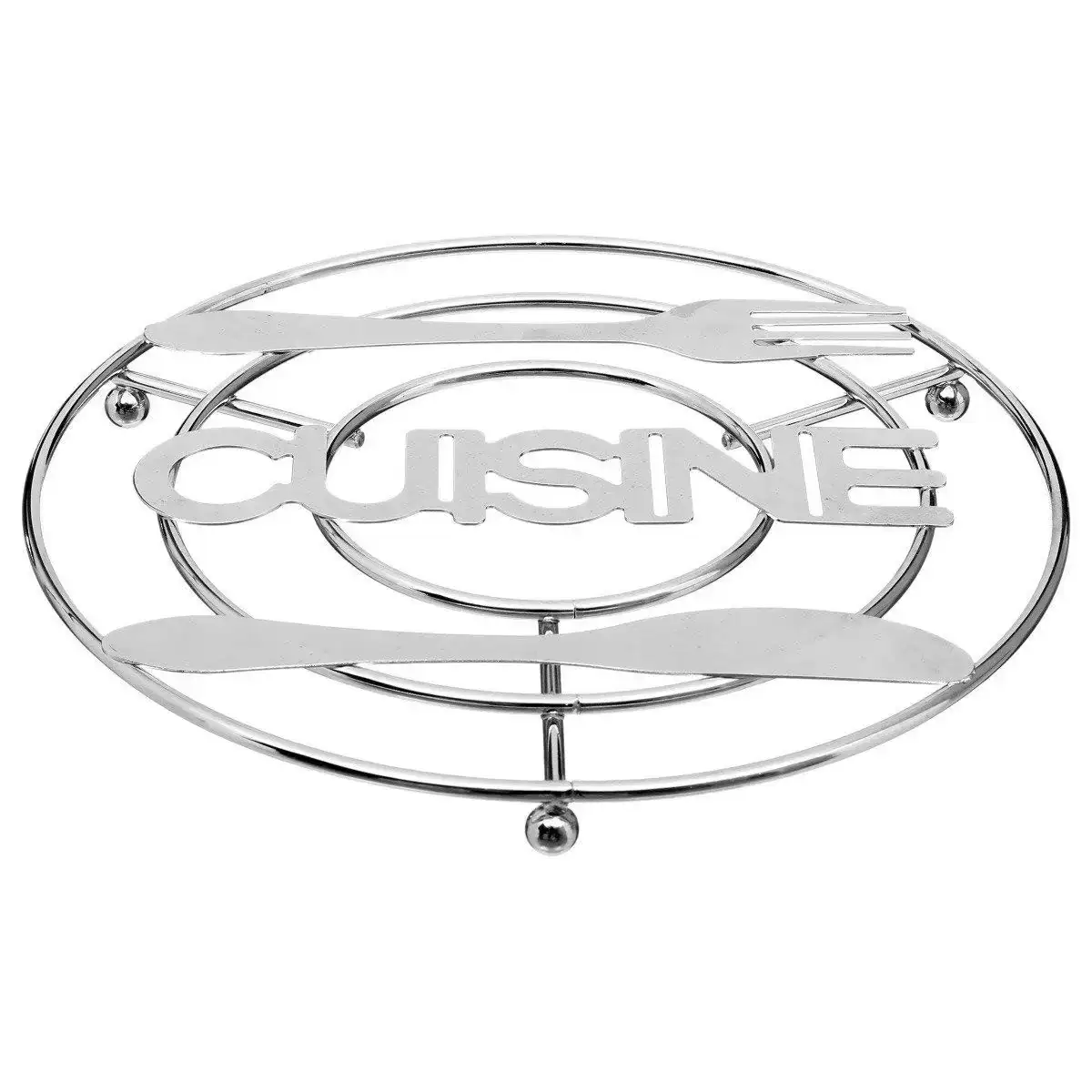 Dessous de plat secret de gourmet cuisine metal o 20 cm _1200. DIAYTAR COTE D'IVOIRE - Là où Chaque Produit a son Histoire. Découvrez notre gamme de produits, chacun portant en lui le récit de l'artisanat et de la passion, pour vous offrir une expérience de shopping authentique.