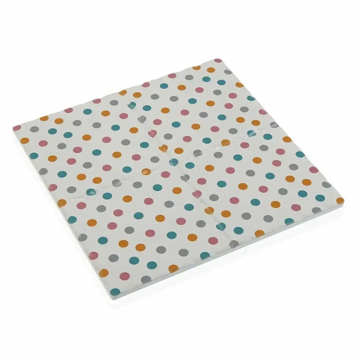 Dessous de plat versa springdots ceramique liege 20 x 20 cm _7718. DIAYTAR COTE D'IVOIRE - Là où Chaque Achat a du Sens. Explorez notre gamme et choisissez des produits qui racontent une histoire, du traditionnel au contemporain.